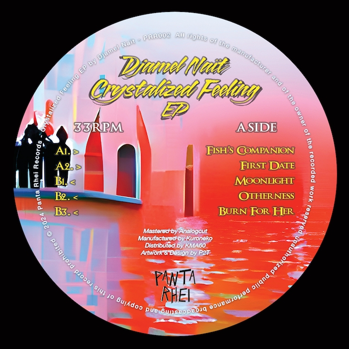 ( PRR 002 ) DJAMEL NAÏT - Crystalized Feeling EP ( 12" ) Panta Rhei Records